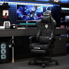 Gaming Chair Leather Racing