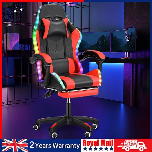 Gaming chair with rgb - gaming,