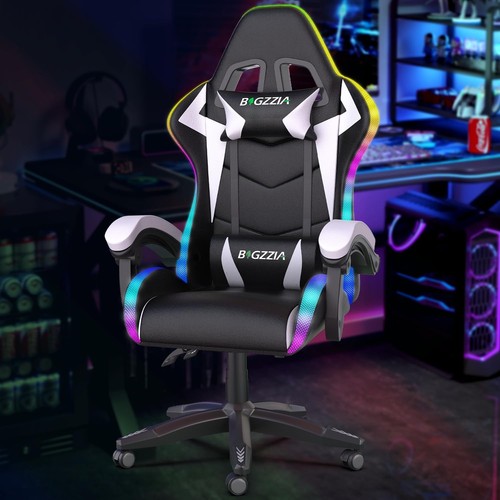 Rgb gaming chair with - chair, led