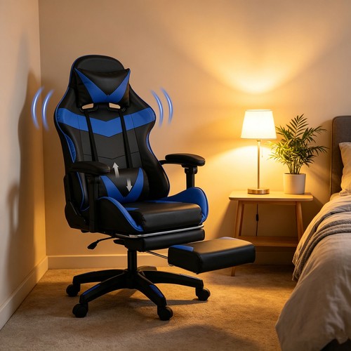 Gaming chair ergonomic massage - chair,