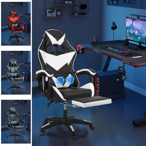 Swivel gaming chair massage - gaming,